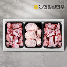 [농협횡성한우] 우족 700g+소뼈 1kg /총1.7kg, 1개