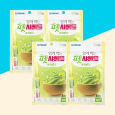 얼려먹는 펫 샤베트 시원한 여름 강아지 간식, 4개, 65g, 메론맛