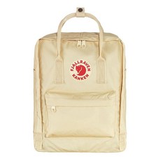 Fjällräven Kanken 백팩 - 내구성 있는 비닐론 원단 방수 클래식 디자인 학교 여행 라이트 오크 피엘라벤 227781