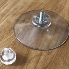 53mm 대형 볼트 큐방 흡착판 나사형 강력 흡착 고정용 진공 석션컵 부품 GS0600878B, 단품, 1개