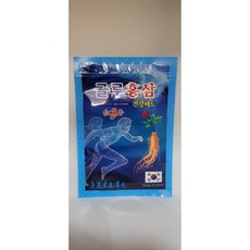 글루 홍삼 건강 패드 20매 10팩 총 200매 허리통증 무릎통증 파스 찜질 근육통, 20개입, 10개