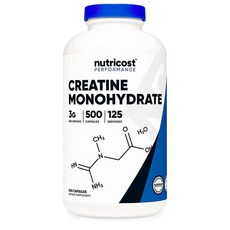 뉴트리코스트 크레아틴 모노하이드레이트 750mg, 500정, 1개