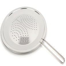 특가생활마켓 스텐 후라이팬 기름튐방지 덮개 프라이팬덮개, 30cm