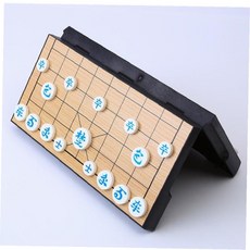 접이식 자석 장기판 여행용 두뇌게임, 1개, 상세참조