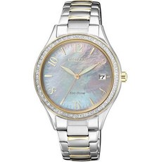 CITIZEN Eco-Drive 彩漾蝶貝光動能腕錶 EO1184-81D 優雅時尚, 詳見包裝, 詳見包裝, 詳見包裝