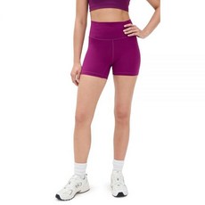 Free People 여성용 Never Better 바이크 반바지 딥 멀버리 L