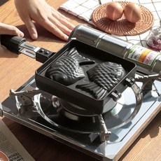 양면 붕어빵팬 와플팬 붕어빵틀기계 크로플팬, 1개, 16cm