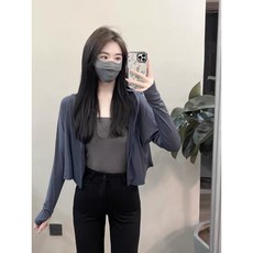 INTERNAL 2025夏季新款冰絲防曬衣女 防紫外線長袖 騎車防曬服 超薄款防曬衣 涼感罩衫外套