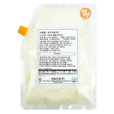 [크림치즈] 제일유업 잇츠잇 제이크림치즈 1kg, 2개