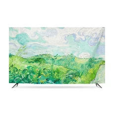 옐로우 노르딕 정말 부드러운 담요 개인 맞춤 편안한 침대 액세서리 캠핑 55인치 X 70인치, 40inch x 50inch, Vintage Retro_03