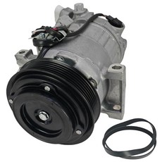 152317 Air Conditioner A/C Compressor With Belt Fit for 2013-2019 Nissan Sentra L4 1.8L Replace 92, 152317 Air Conditioner A/C Com