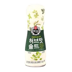 백설천일염허브맛솔트(순한맛) 50G씨제이제일제당(주), 50g, 1개