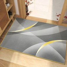 가구 규조류 흡수 속건 발매트, 1개, 석회색