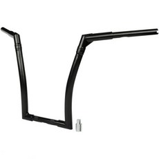 GreenL 조절식 16인치 라이즈 핸들바 114인치 원숭이 행거 장착 할리 스포츠터 XL883 XL1200 투어 소프트테일 다이나 커스텀, Black 16" rise, 1개