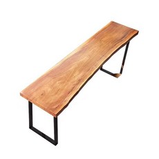 우드슬랩 테이블 식탁 원목 카페 다이닝 창가 업소용, 140 x 45 x 105cm / 두께5cm