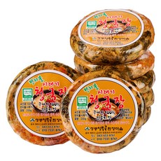 시래기청국장 국내산 1k 청풍얼음골 된장마을, 200g, 5개