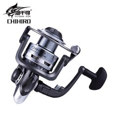 源豐釣具 FS 豐收漁具 漁千尋 CHIHIRO 紡車式 捲線器 全金屬海釣遠投捲線器, 1000