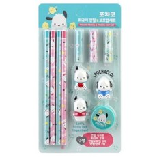 4000 포차코 피규어 연필 & 보호캡 세트 1개 / 한들