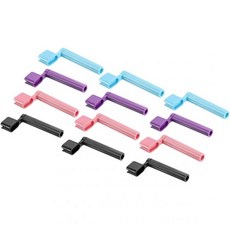 베스포틀 12개 기타 줄 감기 도구 세트 수동 플라스틱 피그 와인더 브릿지 핀 제거기 어쿠스틱 일렉트릭 베이스 우쿨렐레