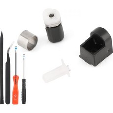 닌텐도 3DS XL / LL 액슬 힌지 배럴 및 잠금 장치 LED 디퓨저 액세서리 포함 수리 도구로 교체