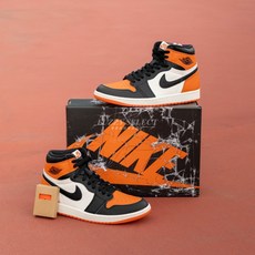 FUZZY Air Jordan 1 OG Shattered Backboard 扣碎 DZ5485-008, 1個, 5.5Y(24cm)