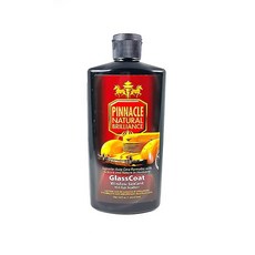 美國Pinnacle GlassCoat 玻璃潑水封體劑 長效防雨防污 提升駕駛安全, 1個