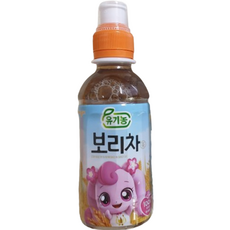 웅진 캐치 티니핑 유기농 보리차 유아음료, 200ml, 18개