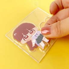 끈이스토어 코디스티커 랜덤발송 캐릭터 패션놀이