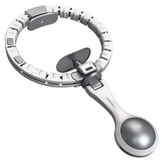 LOMESO 홈트 스마트 훌라후프 가벼운 작은 실내 뱃살 저소음 훌라후프, 그레이