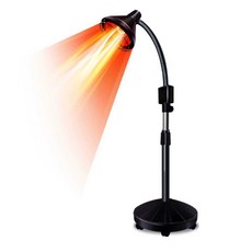 가정용 한의원 원적외선 온열 치료기 물리치료 스탠드, 300W 데스크탑 램프+타이머+9단계 온도조절, 1개