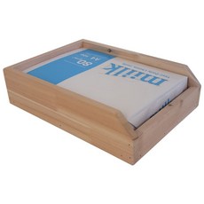 VELNOVA 우드나인 원목 A4용지 이면지 정리함 트레이 editions*022879001EA sou+2153oO