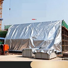 농업용 방수시트 천막 공사장용 두꺼운 방수포 타포린 커버, 8. 블루레드 가정용