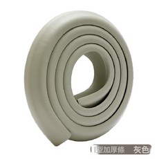 DIU 加厚寶寶防撞條兒童防磕碰防撞貼嬰兒家用幼稚園桌角防撞軟包, 1個, 2米裝配膠（送4米雙面膠）