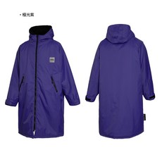 MYSTIC Explore 2025 船潛外套 防風保暖 內刷毛毛巾衣 潛水釣魚衝浪適用, 極光紫S/M