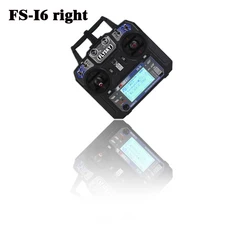 FLYSKY FS-I6 6 채널 2.4GHz 컨트롤러 Rc 송신기 보트 헬리콥터 부품 용, 05 Only I6 RIGHT, 01 CHINA, 1개