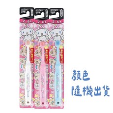 EBISU惠百施兒童牙刷 Hello Kitty 哆啦A夢 史努比 優質倍護寬幅牙刷, 1個, 兒童牙刷【大耳狗2-6歲】1入, 隨機出貨, 1