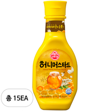 오뚜기 허니머스타드 소스, 265g, 15개