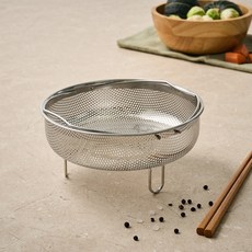 모던하우스 요리가 편해지는 스텐 펀칭 핸들형 찜기 18CM CK0526011, 1개