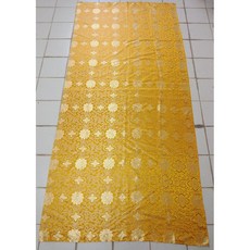 泓展工藝坊 宴王布(黃) 宴王桌巾 擺宴 祝壽 做醮 祀宴, 1個