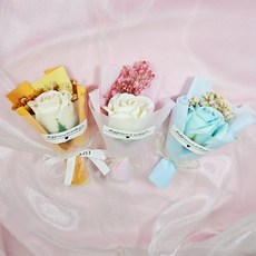 납골당 봉안당 수목장 꾸미기 소품 미니어처 추모꽃 납골당꽃 3컬러, 1개, 블루