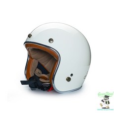 【Gear Base 吉兒基地】 摩德 MODER 安全帽 MORENDI莫蘭迪-亮光椰奶白 復古帽, 1個