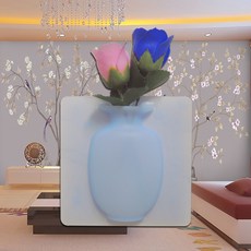 GS MALL 矽膠壁貼式花瓶