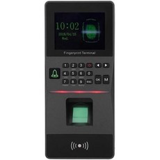 출석기 바이오메트릭 얼굴 지문 비밀번호 시간 출석 직원 사인인 레코더 2.8인치 화면 DC12V USB 초고인식률