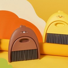 미니빗자루세트 미니 빗자루 쓰레받기 세트, 화이트
