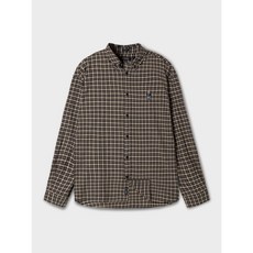 후아유 간절기 딱입기좋은 가을 겨울 이너 오버 외투 걸치기좋은 편안하게 막입기 오버핏 루즈핏 커플로입기좋은 빈티지 체크 셔츠