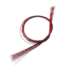 shangren 20pcs 30cm 유선 led 빛 미니 건물 건축 기차 풍경 풍경 디오라마 부품, 와이어 길이 30cm, 금속, 따뜻한 화이트