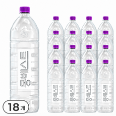 몽베스트 무라벨 2L(100%), 18개, 2L