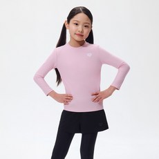 아레나 코어 아동 롱슬리브 래쉬가드 A6BB1BC41_PNK