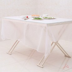 해피콩 일회용 비닐 식탁보 10p 일회용식탁비닐대형