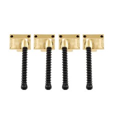 Allparts BP-2070-002 오메가 및 Badass 베이스 브릿지용 안장 4개 세트 241918, Allparts BP-2070-002 오메가 및 Bad